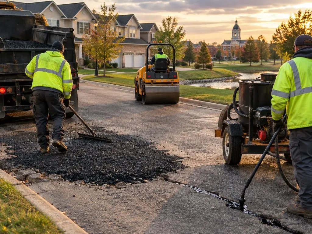 Asphalt Repair & Crack Sealing in Noblesville, IN