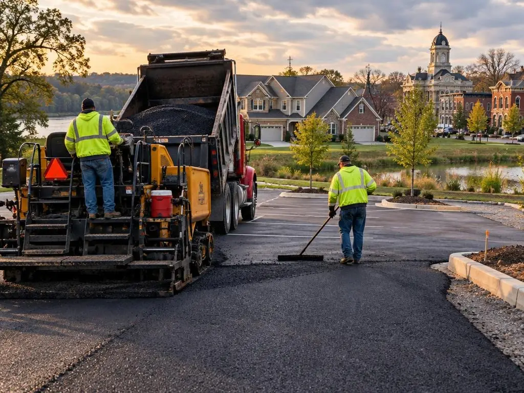 Parking Lot Paving in Noblesville, IN